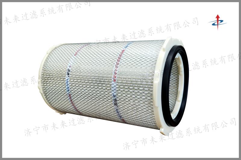 濾筒與滑板連接處采用低硬度高強度發泡密封膠圈密封，能夠保障無灰塵滲漏，過濾精度可達到9成
